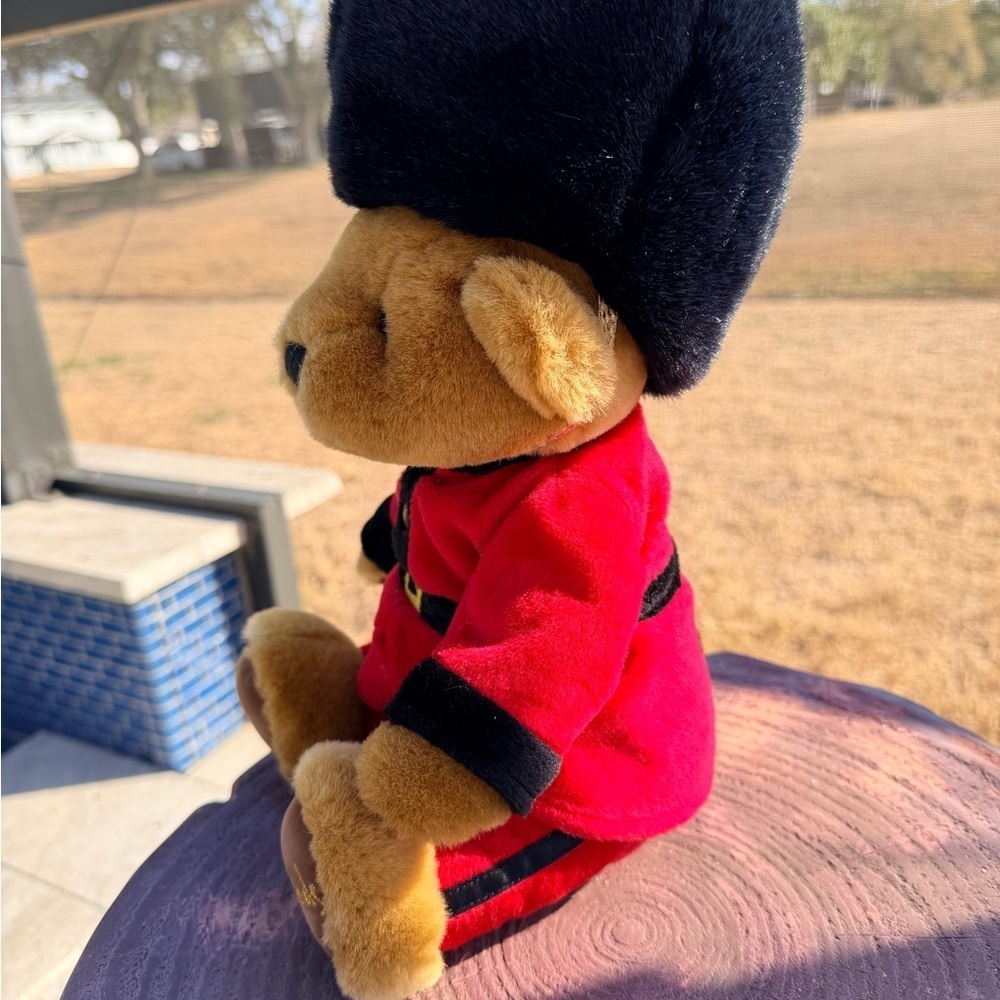 Harrods Teddy Bear London Palace Royal Guard Knightsbridge Plush Toy 13 Inch - Picture 3 of 7